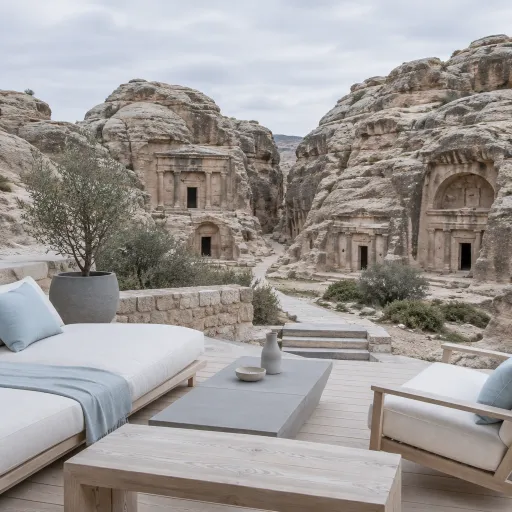 An elegant travel guide to little petra jordan for luxury stays