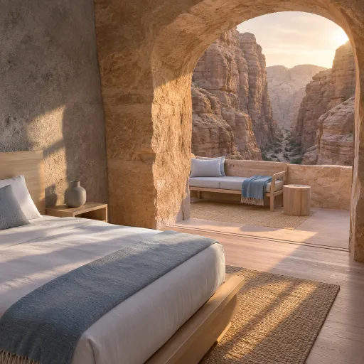 An elegant journey into small petra: refined stays for a quieter nabataean escape