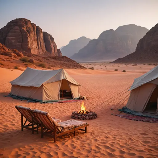 Luxury desert camps in Jordan: an immersive experience in Wadi Rum