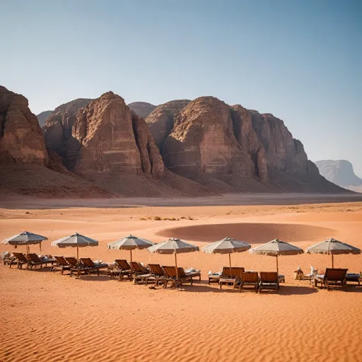 Experience refined comfort: luxury hotels near Wadi Rum for an unforgettable desert escape