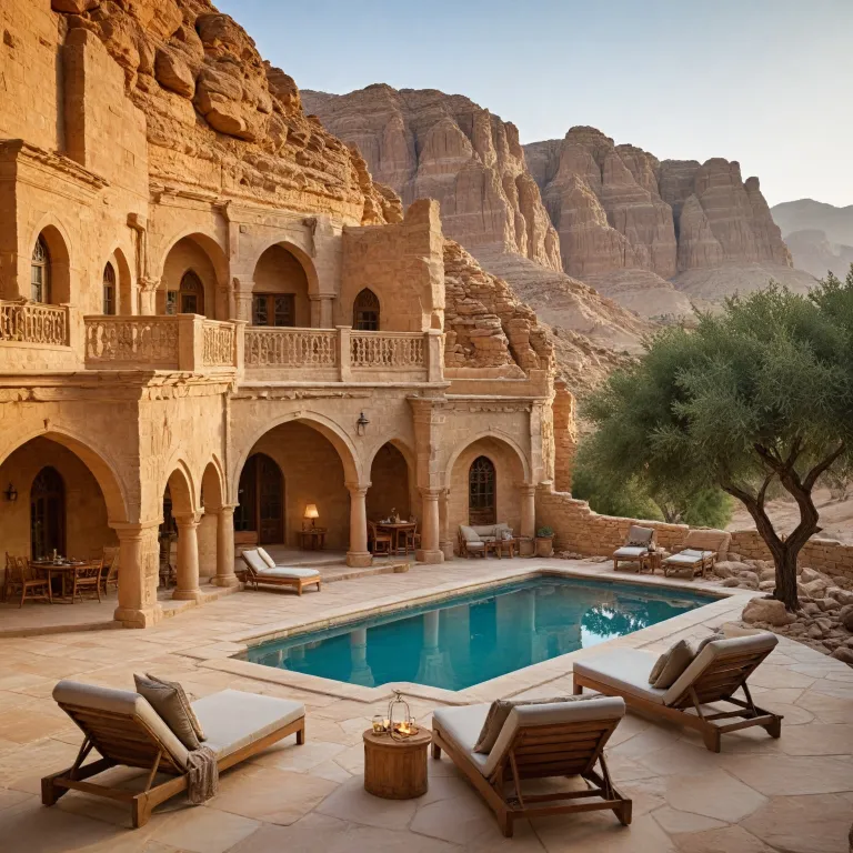 An elegant guide to little petra and luxury stays near wadi musa