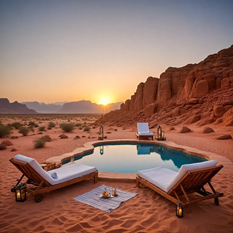 Luxury stays and curated tours in the Wadi Rum desert of Jordan