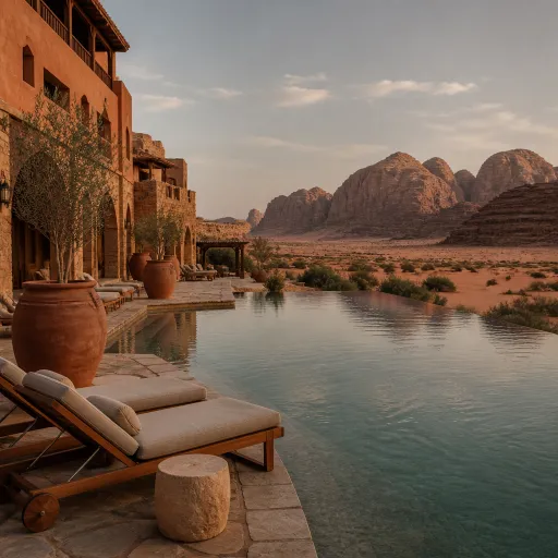 Elegant guide to tourist attractions in Jordan, Middle East for luxury stays